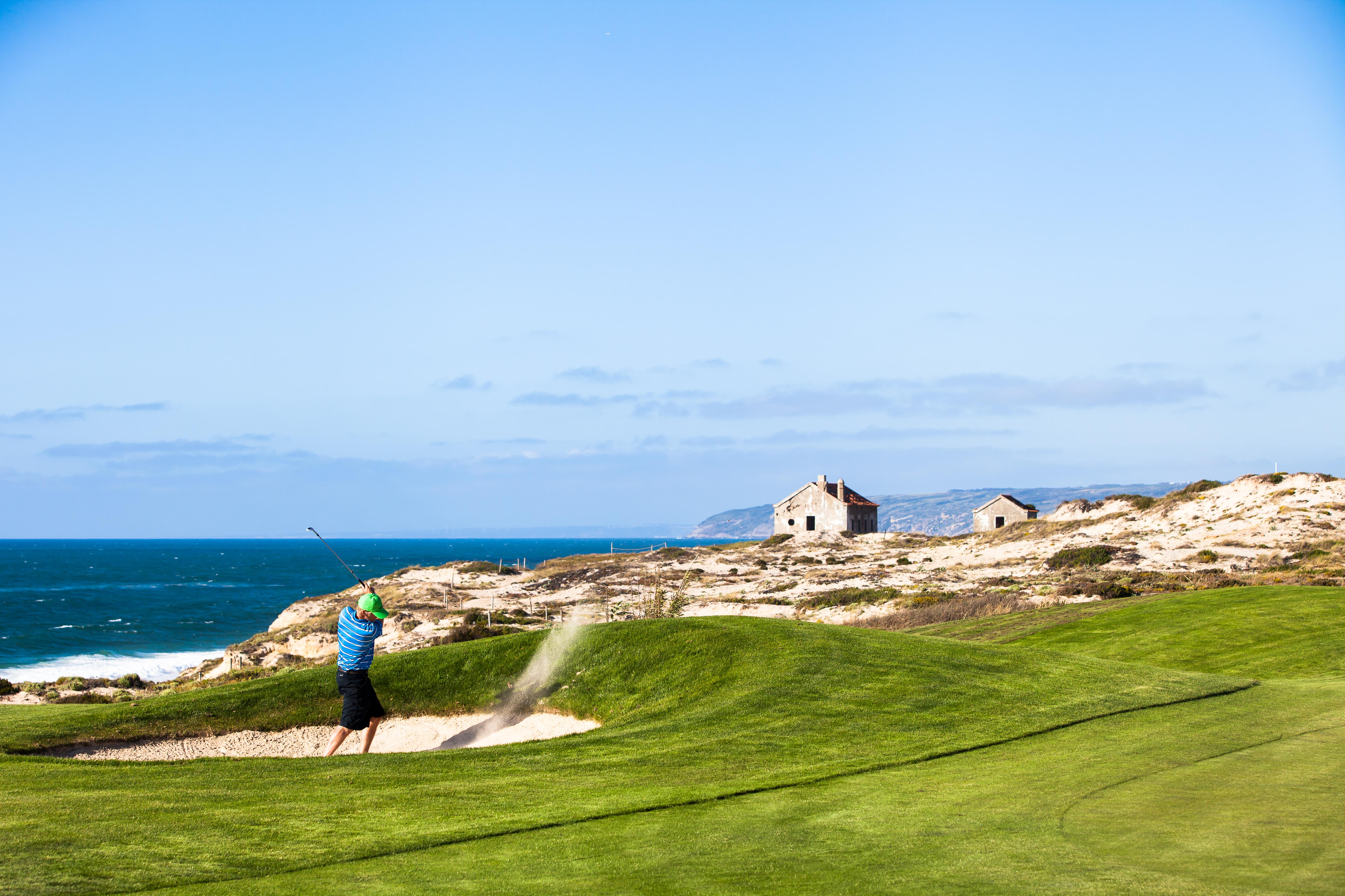 Praia D'El Rey Marriott Golf & Beach Resort Praia del Rei Exterior photo Golf course at the Inn at Spanish Bay